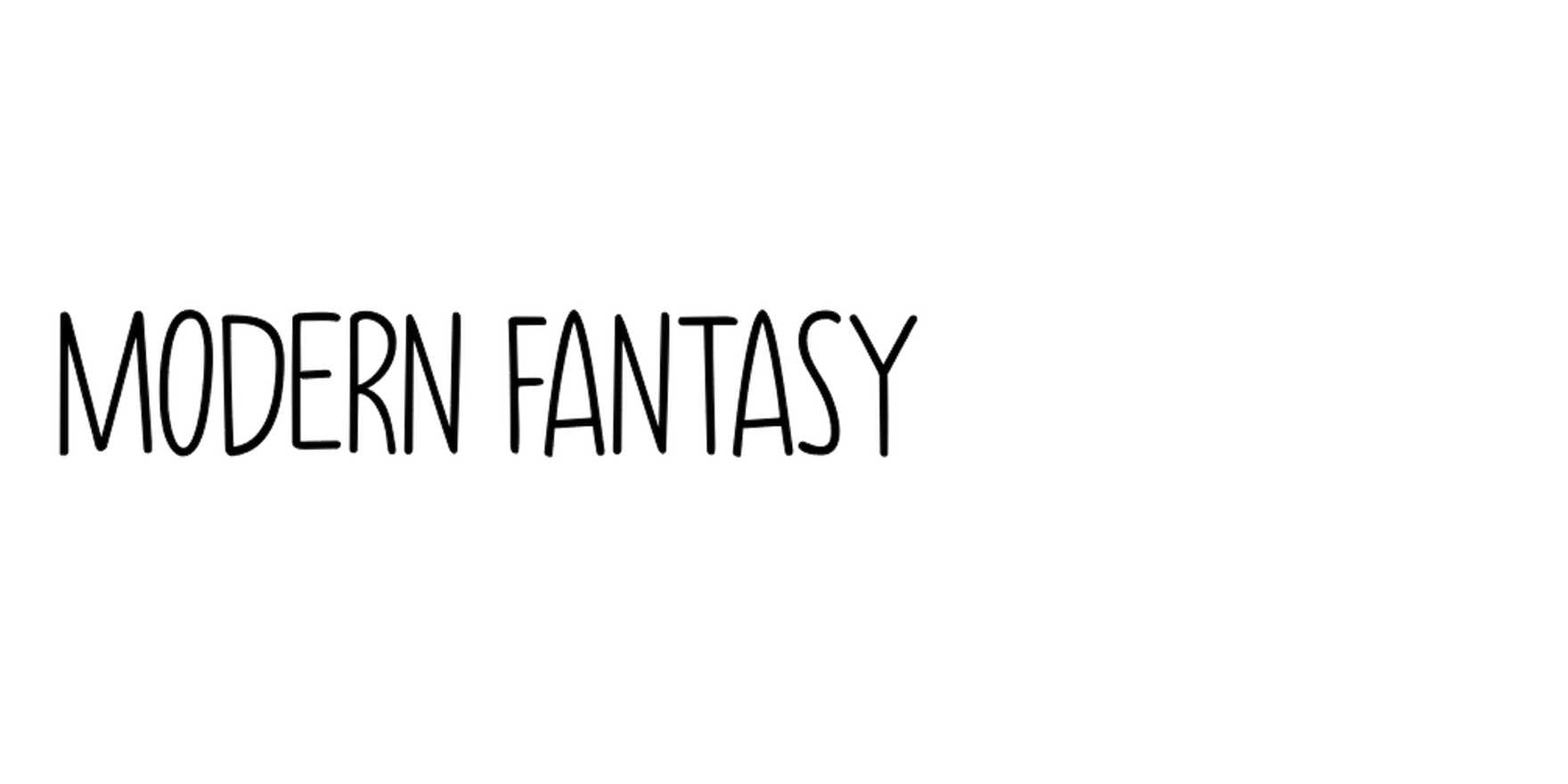 Modern Fantasy in use - Fonts In Use
