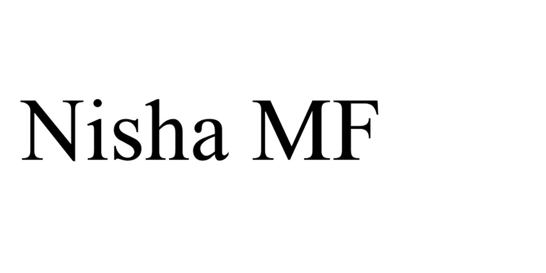 Nisha MF in use - Fonts In Use