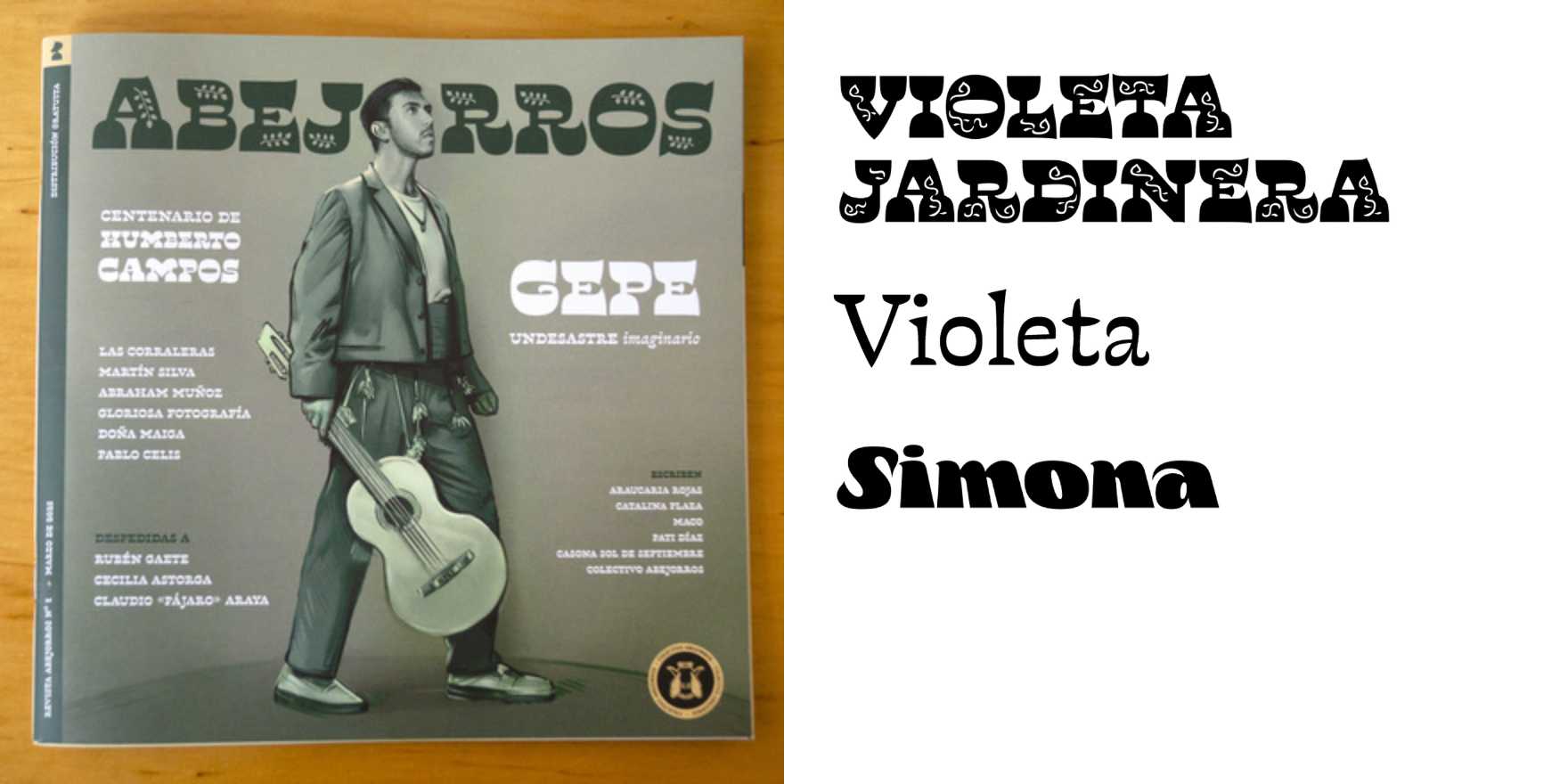 Abejorros magazine, issue 1