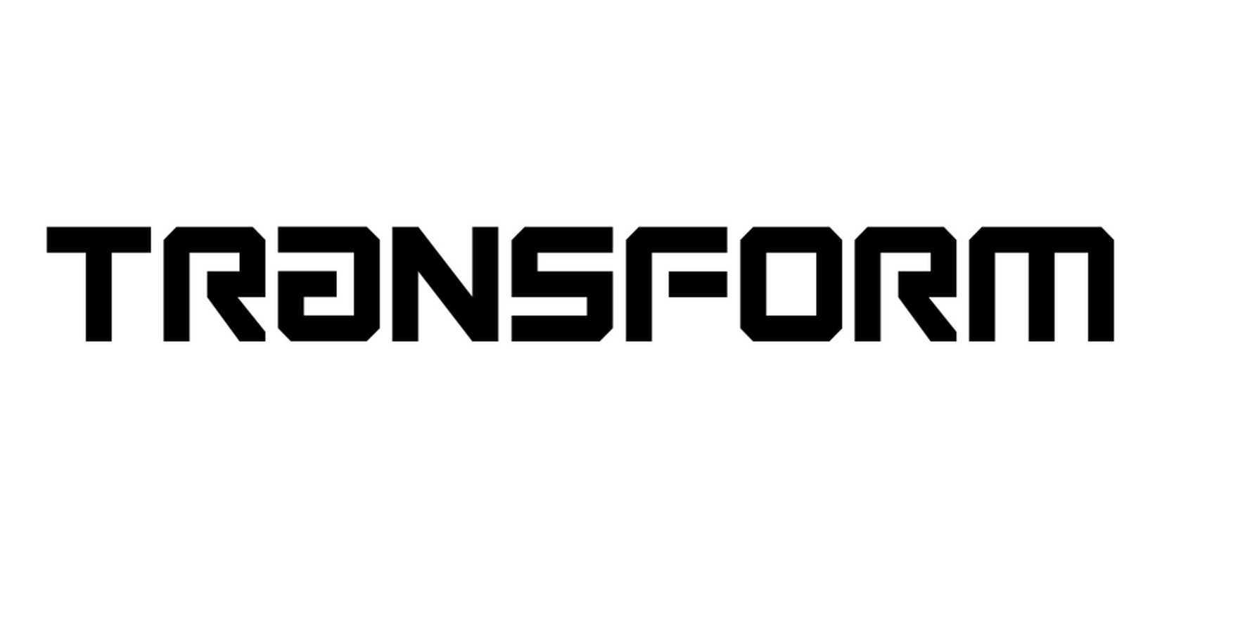 Transform in use - Fonts In Use