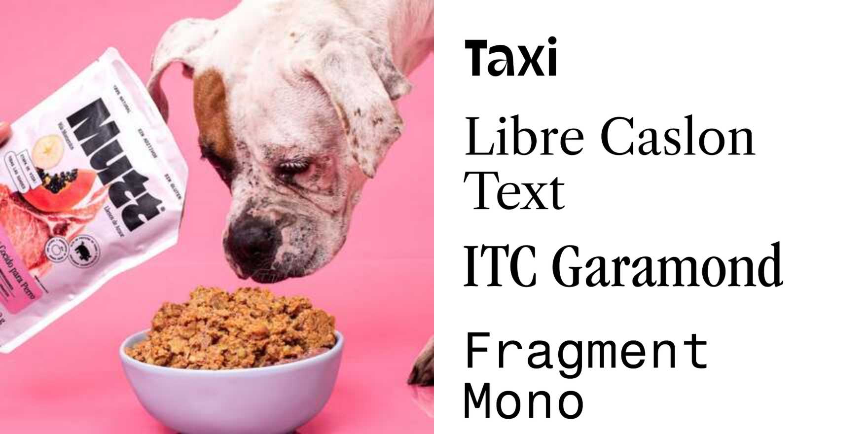 Mutt - Fonts In Use