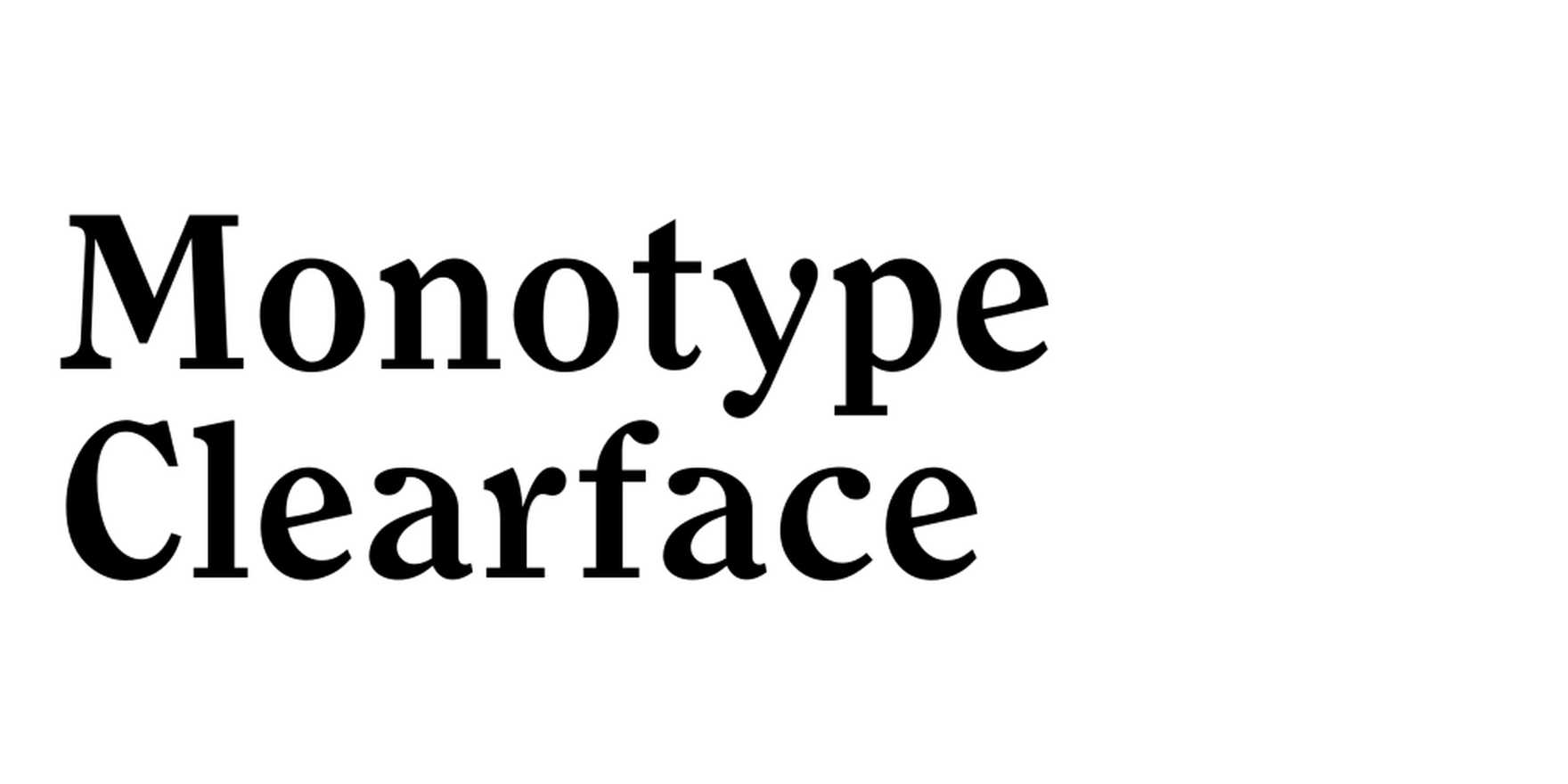 Monotype Clearface in use - Fonts In Use
