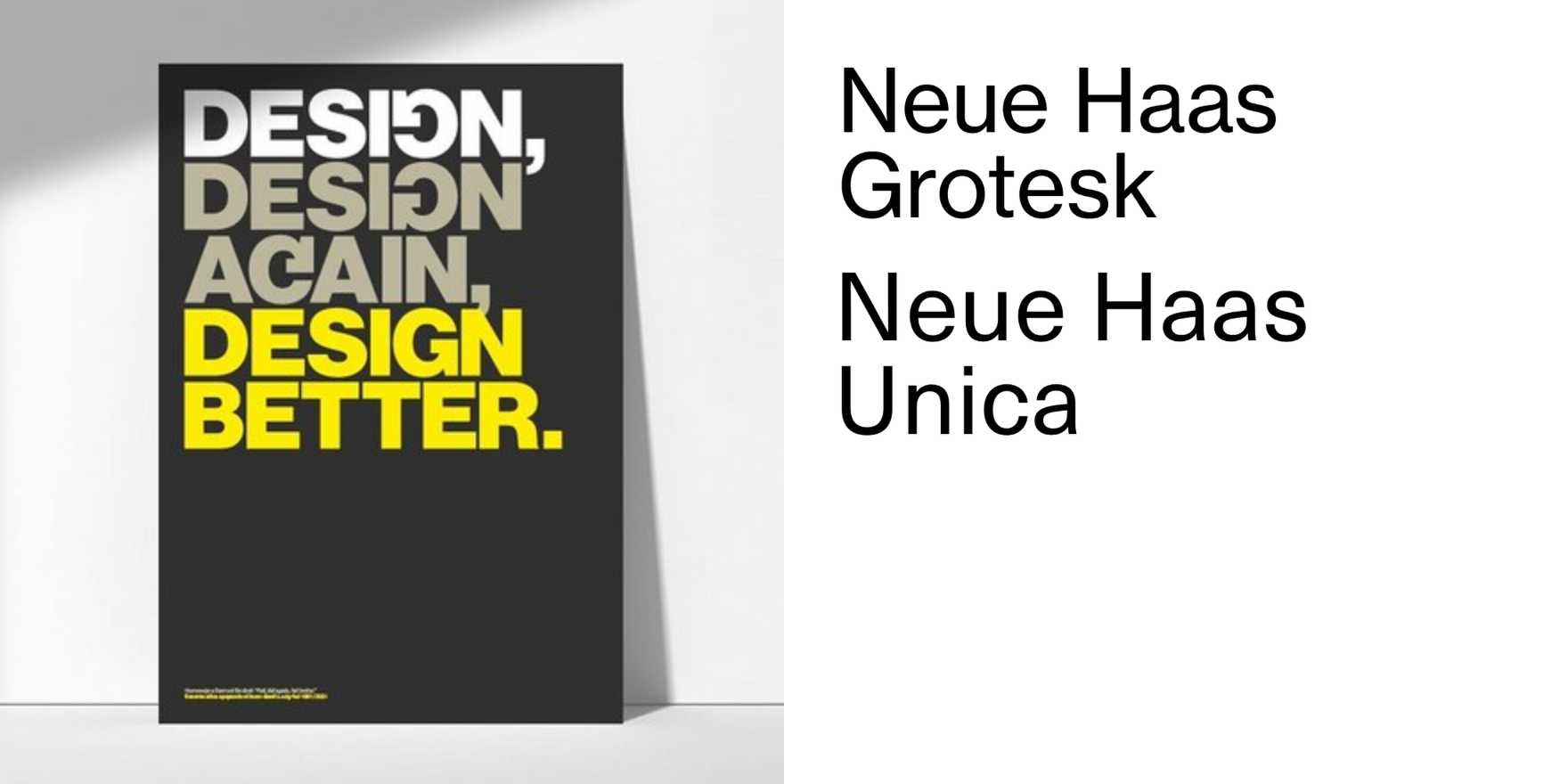 ADG-FAD 60 years exhibition poster - Fonts In Use