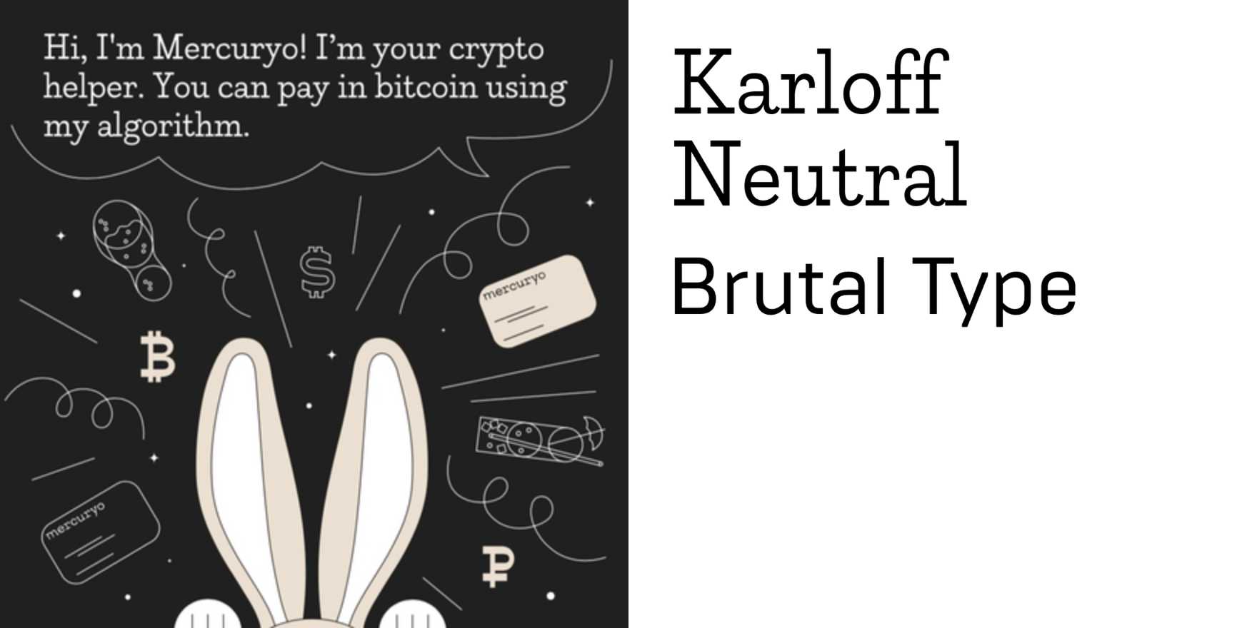 Mercuryo website and identity - Fonts In Use