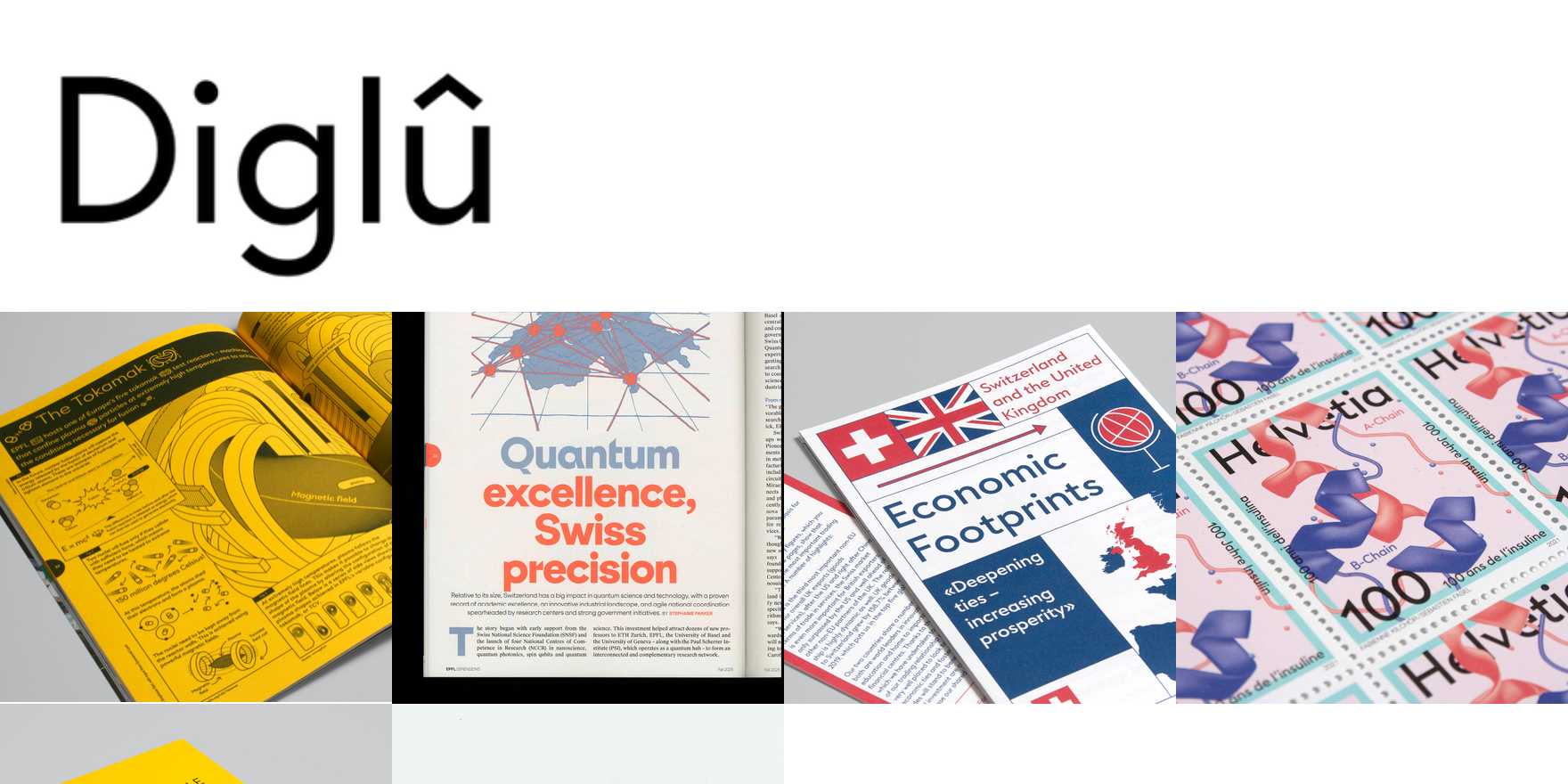 Diglû in use - Fonts In Use
