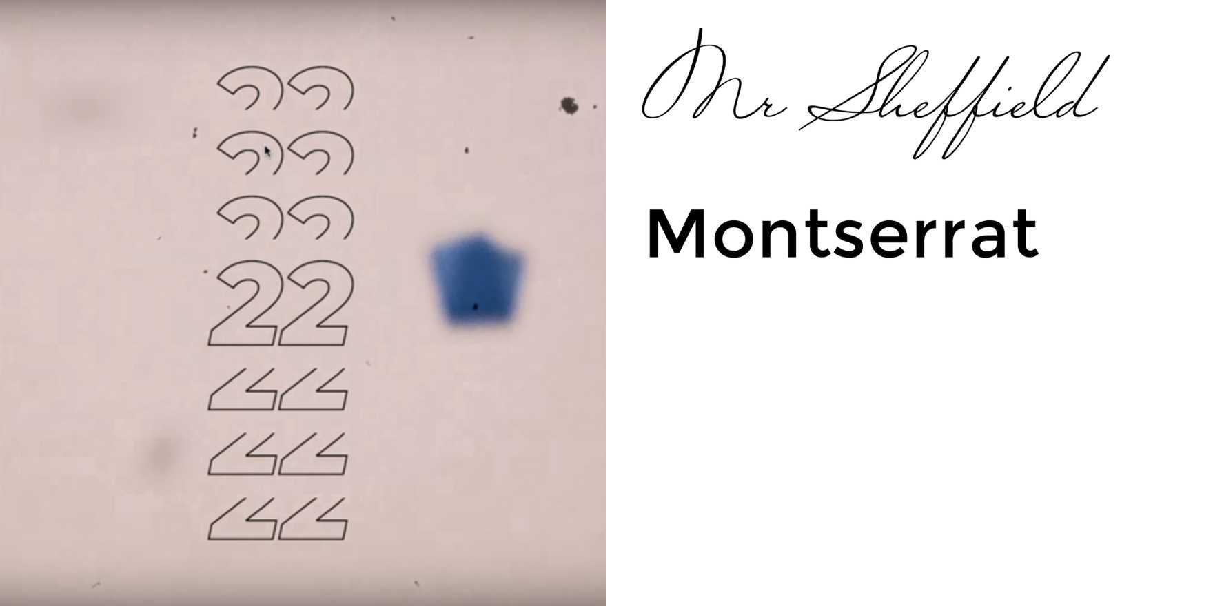 “22 (Taylor’s Version)” lyric video - Fonts In Use