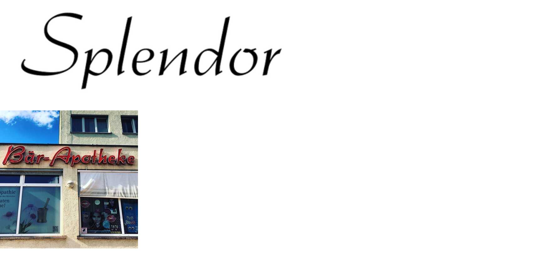 Splendor in use - Fonts In Use